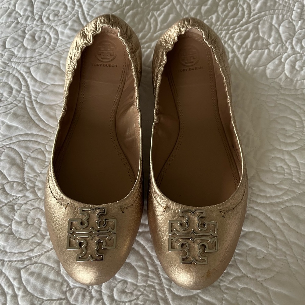 EUC Tory Burch Melinda flats size 9.5